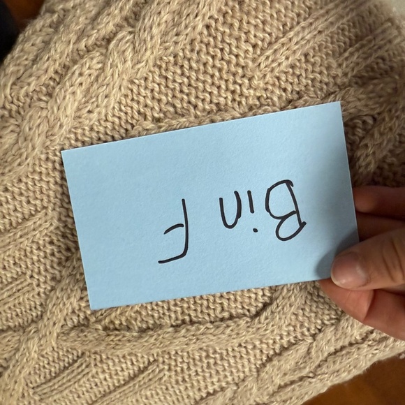 Inis Crafts Ireland Beige Cable Knit Turtleneck Sweater 100% Merino Wool Women S - Picture 8 of 12